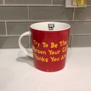 Coffee Mug Cat Themed